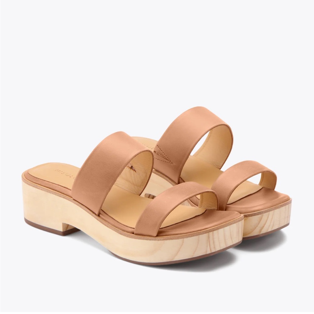 NWT Nisolo Ellie All Day Clog Heels Size 8